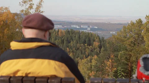 Person is at rest Stock Footage 32221885