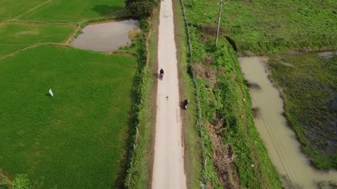 Person Riding Motorcycle Through Frame Stock Footage 255030876