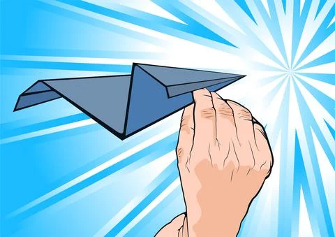 Person sent a communication Stock Illustration