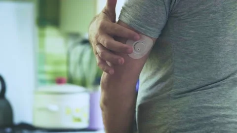 The person setting up the control device Stock Footage 314205761