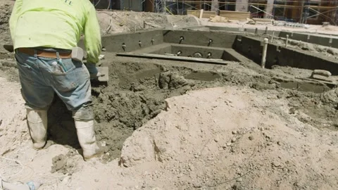 A person that is standing in the dirt Stock Footage 155539579