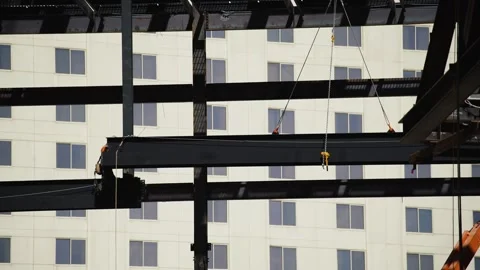 A person standing in front of a building Stock Footage 155539604
