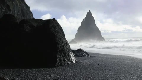 A person standing in front of a mountain Stock-Footage 156012298