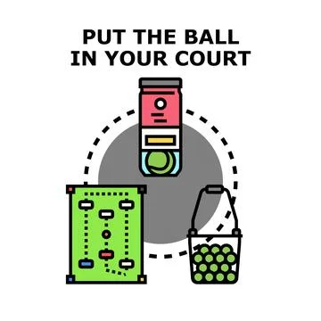 Person taking responsibility for a situation concept Stock Illustration