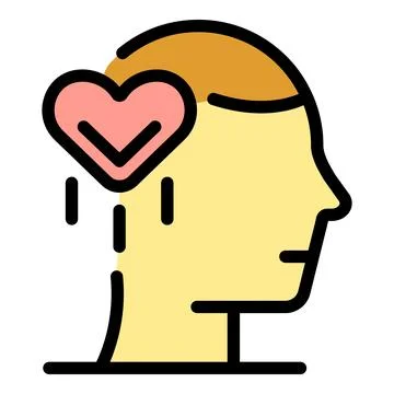 Person trust relationship icon vector flat Stock Illustration