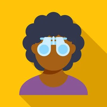 Person undergoing eye exam vision test wearing phoropter 스톡 일러스트