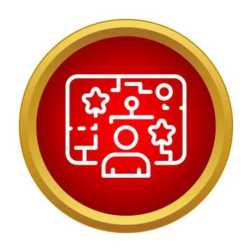 Person user icon planning creative business strategy イラスト素材