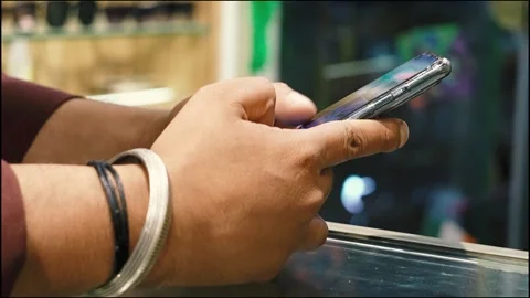 Person Using Smartphone Closeup Video for stock Stock Footage 316894890