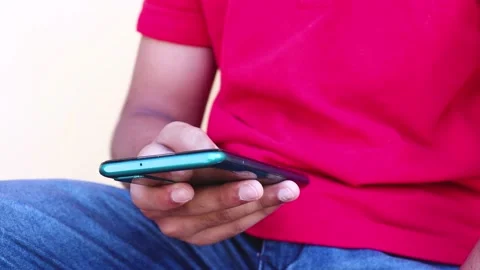 A Person Using A Smartphone. Video stock 171613095