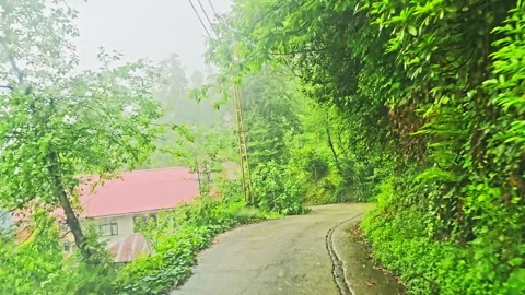 A person walking down a. Video stock 282776955