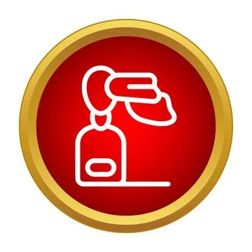 Person wearing virtual reality headset icon design Stock Illustration