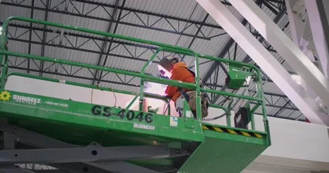 Person Welding Stock Footage 229654041