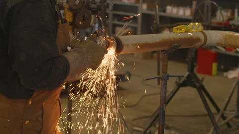 Person Welding Stock Footage 265506281
