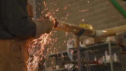 Person Welding Stock Footage 265506747