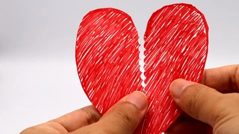 A person who can split your heart in half Stock Footage 335644030