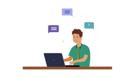 Person Working On Laptop Stock Footage 284452982