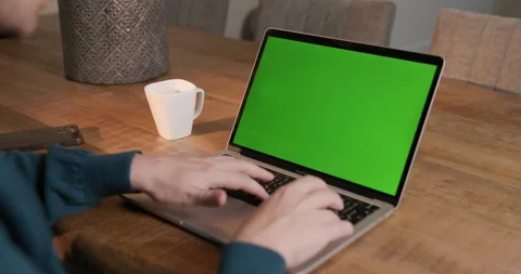 A person working on a laptop Stock Footage 303715211
