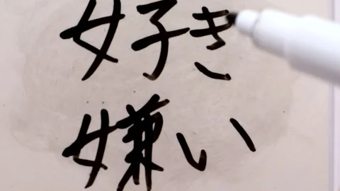 A person you either like or dislike.Translation:Like, Dislike. Stock Footage 335535349