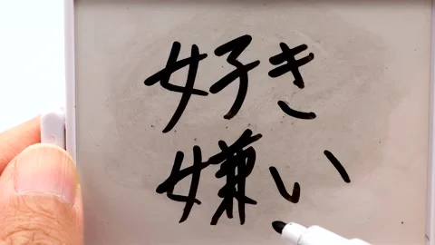 A person you either like or dislike.Translation:Like, Dislike. Stock Footage 335535526