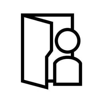 Personal Account Folder Icon Stock Illustration