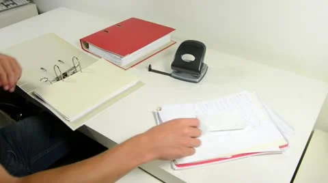 Personal Administration Stock Footage 12016832