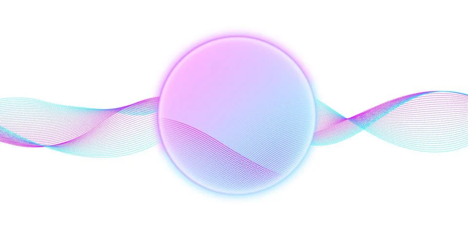 Personal assistant. Artificial intelligence concept. Voice recognition. Sound 스톡 일러스트