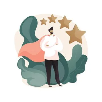 Personal branding abstract concept vector illustration. 스톡 일러스트