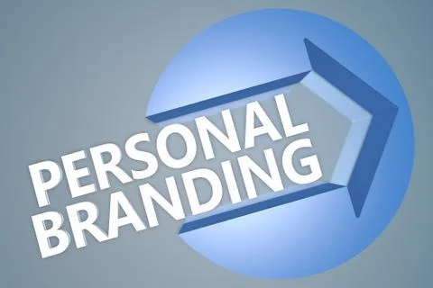 Personal branding Stock Illustration