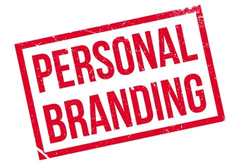 Personal branding stamp Stock Illustration