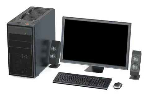 Personal computer Stock Illustration