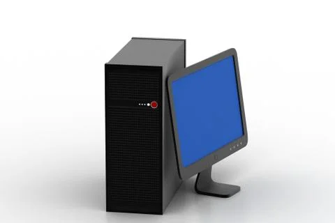 Personal computer Free Stock Illustration