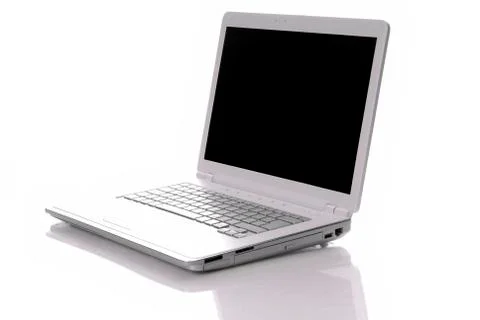 A personal computer isolated on white background Stock Photos