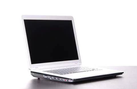 Personal computer isolated on white background Foto stock