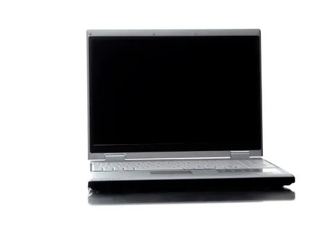 Personal computer isolated on white background Stock Photos