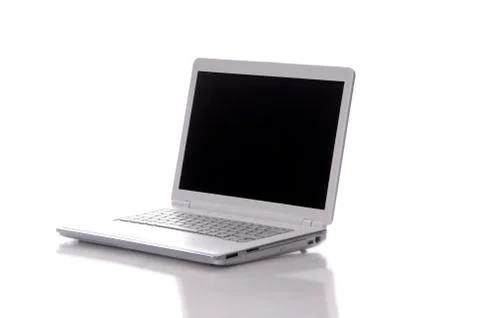 Personal computer isolated on white background Stock Photos
