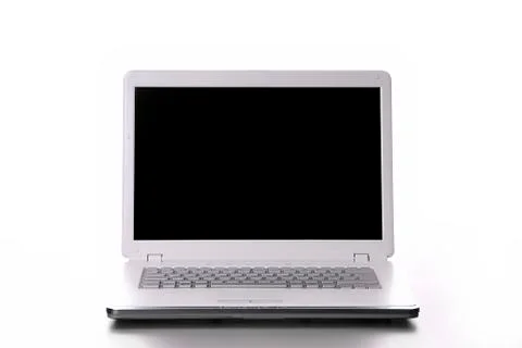 Personal computer isolated on white background Stock Photos