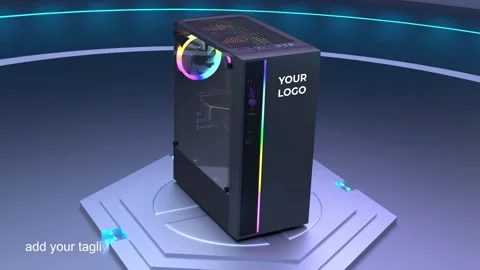 Personal Computer Logo 2 Стоковые After Effects