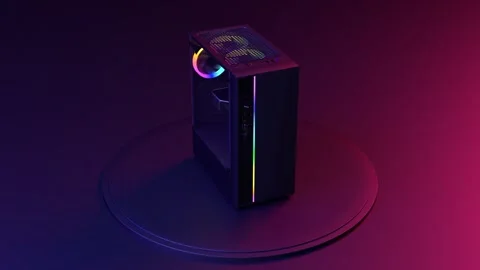 Personal Computer loop animation Vídeos de archivo 313279384