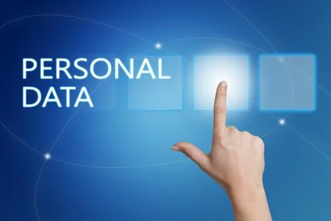 Personal Data Stock Illustration