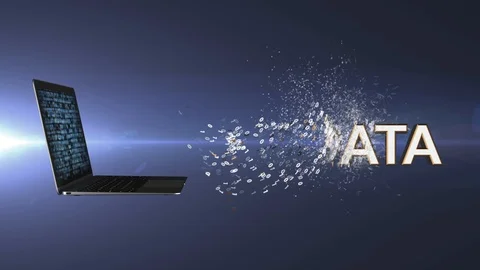 Personal data. Internet data. Online storage Stock Footage 111488246