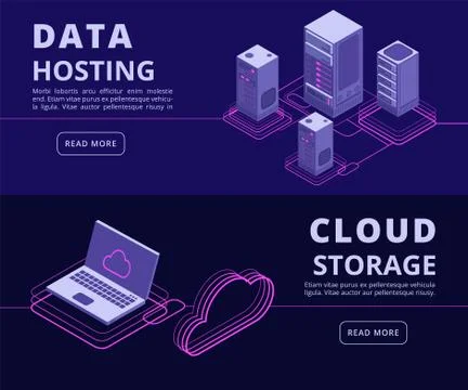 Personal data protection, hosting solutions, computer synchronization, data イラスト素材