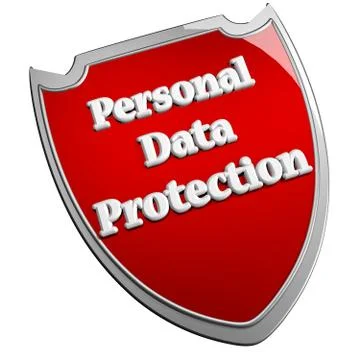Personal data protection Illustrazione stock