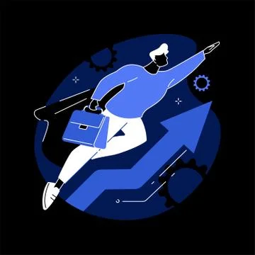 Personal development abstract concept vector illustration. イラスト素材