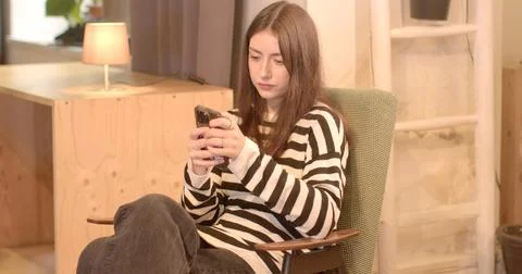 Personal development smartphone can be used for reading e-books Stock Photos