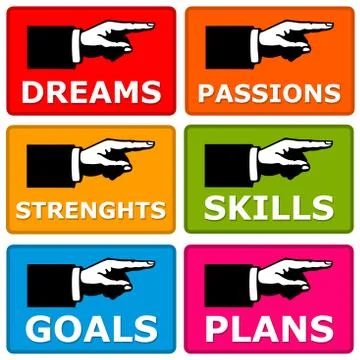 Personal future Stock Illustration