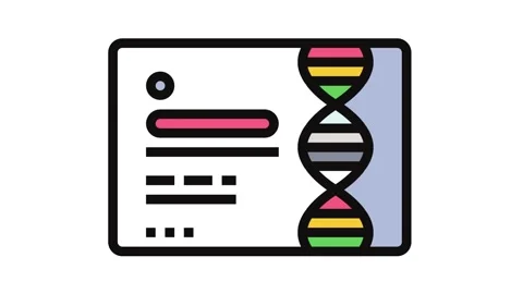 Personal genetic testing kit Stock Footage 326113882