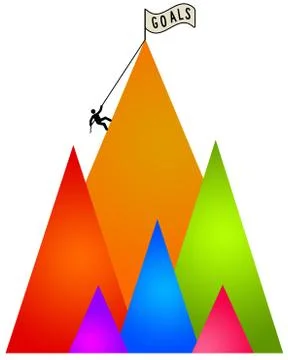 Personal goals Stock Illustration