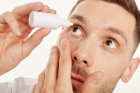 Personal hygiene objects and examples of their usage. Stock Photos