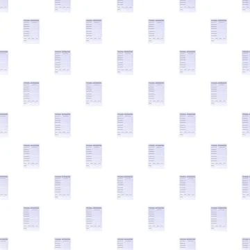 Personal information forms repeat in a grid pattern Illustrazione stock