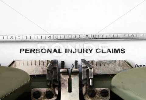 Personal injury claim Stock Photos